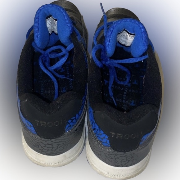 World Of Troop Mens Blue Black Sneakers size 11 - Picture 3 of 6